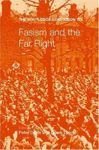 Book cover of The Routledge Companion To Fascism And The Far Right (PDF)