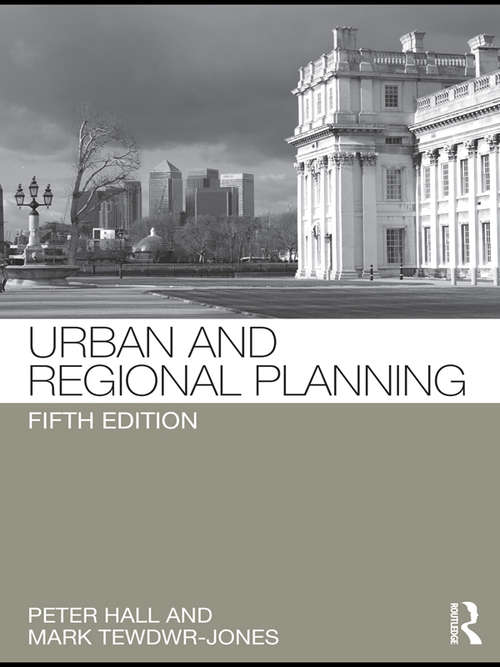 Book cover of Urban and Regional Planning