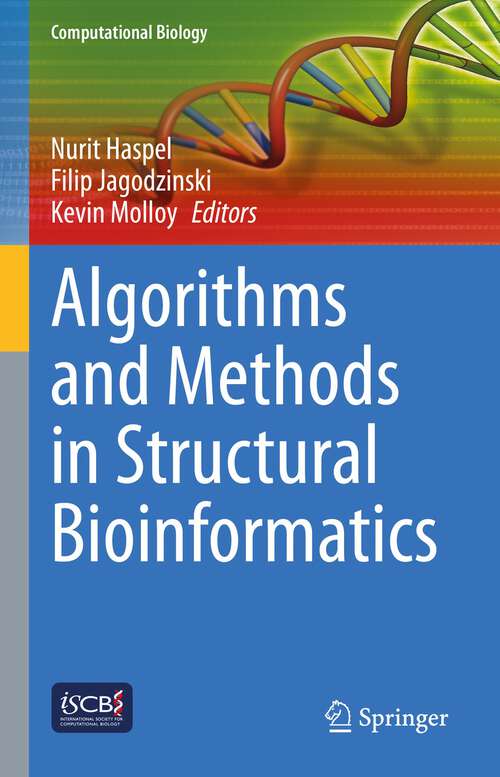 Book cover of Algorithms and Methods in Structural Bioinformatics (1st ed. 2022) (Computational Biology)