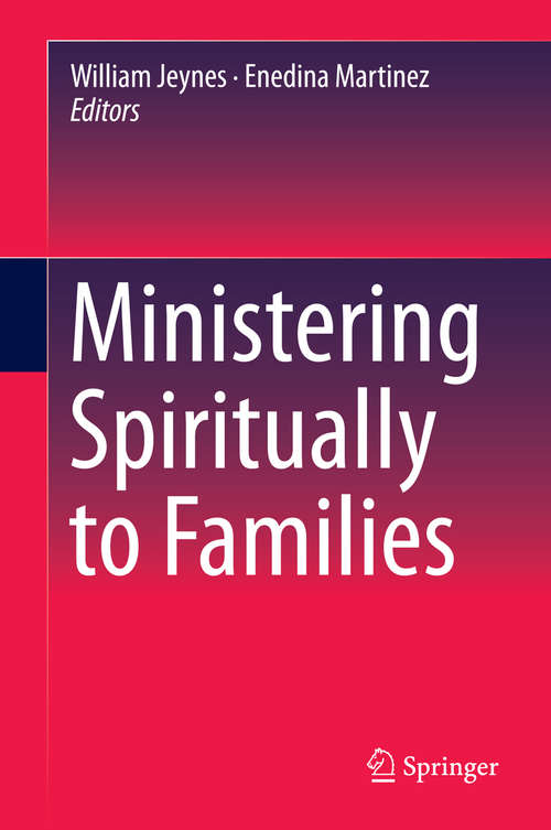 Book cover of Ministering Spiritually to Families (2015)