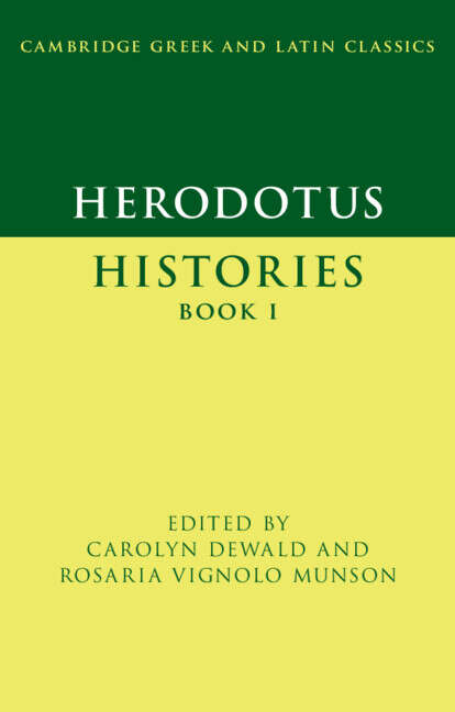Book cover of HERODOTUS HISTORIES: (pdf)