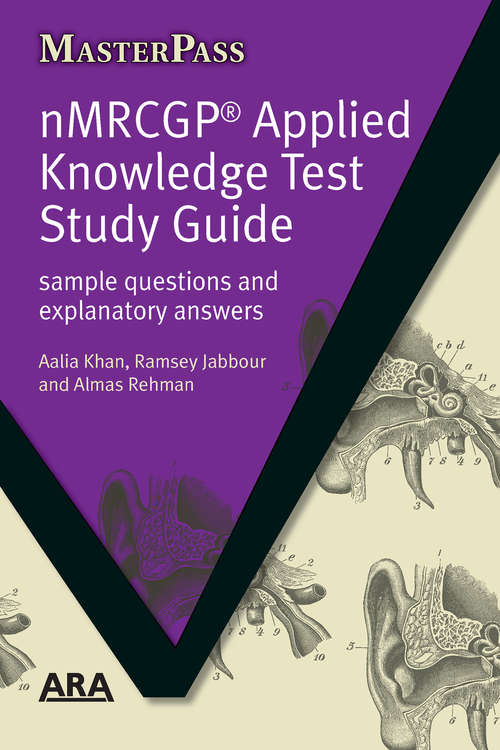 Book cover of NMRCGP Applied Knowledge Test Study Guide: Sample Questions and Explanatory Answers