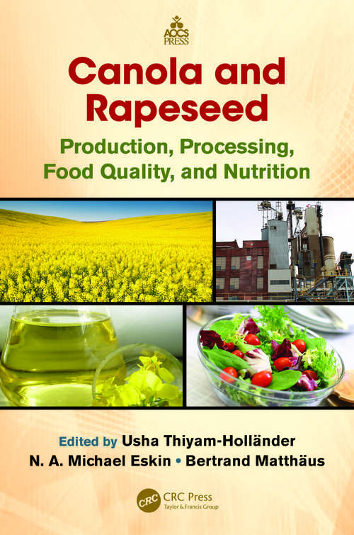 Book cover of Canola and Rapeseed: Production, Processing, Food Quality, and Nutrition