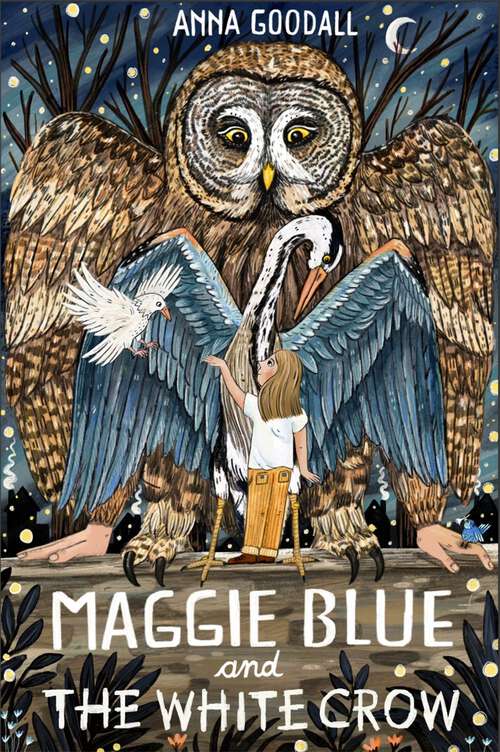 Book cover of Maggie Blue and the White Crow (Maggie Blue Ser.)