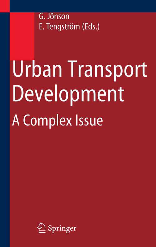 Book cover of Urban Transport Development: A Complex Issue (2005)