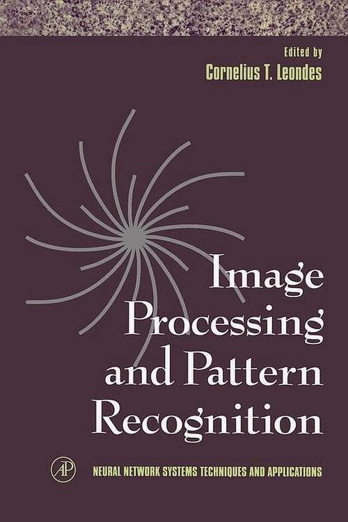 Book cover of Image Processing and Pattern Recognition (ISSN: Volume 5)