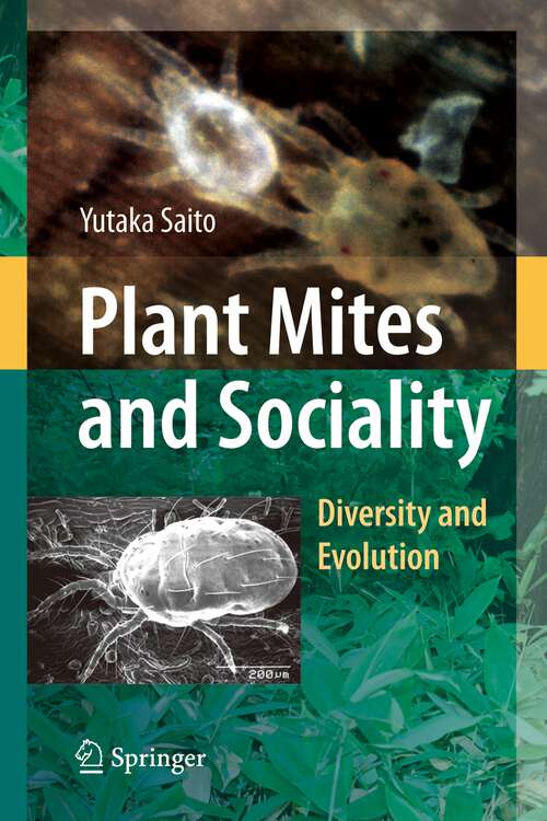 Book cover of Plant Mites and Sociality: Diversity and Evolution (2010)