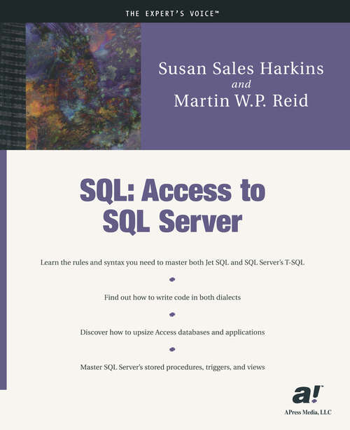 Book cover of SQL: Access to SQL Server (1st ed.)