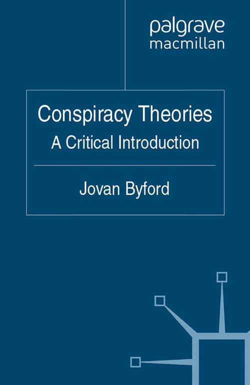 Book cover of Conspiracy Theories: A Critical Introduction (2011)