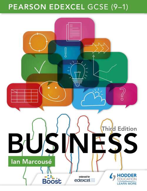 Book cover of Pearson Edexcel GCSE (9–1) Business, Third Edition