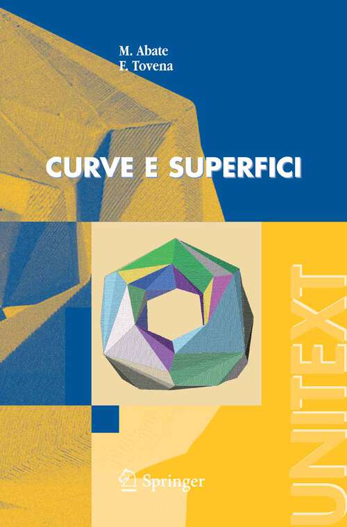 Book cover of Curve e superfici (2006) (UNITEXT)