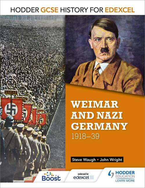 Book cover of Hodder GCSE History for Edexcel: Weimar And Nazi Germany