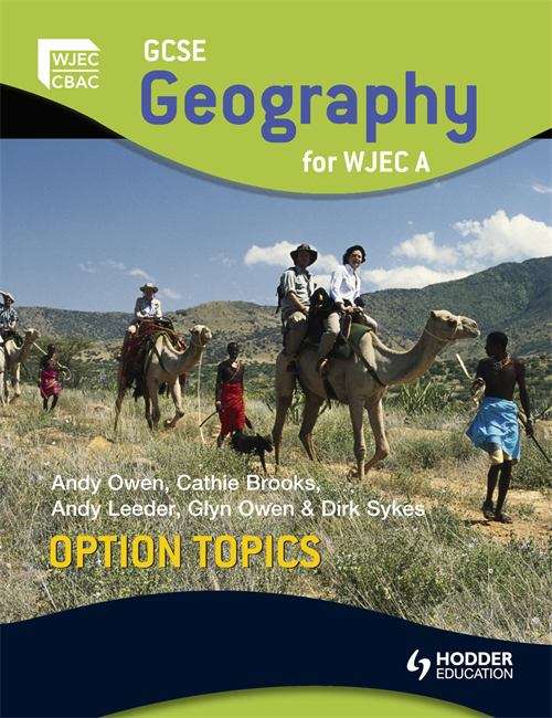 Book cover of GCSE Geography for WJEC A Option Topics: Student Book (PDF)