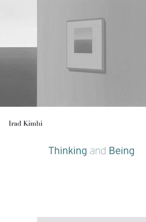 Book cover of Thinking and Being