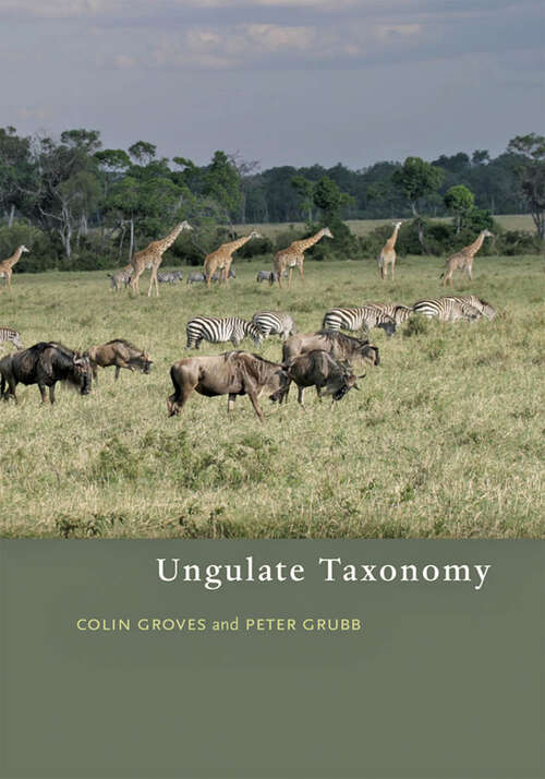 Book cover of Ungulate Taxonomy