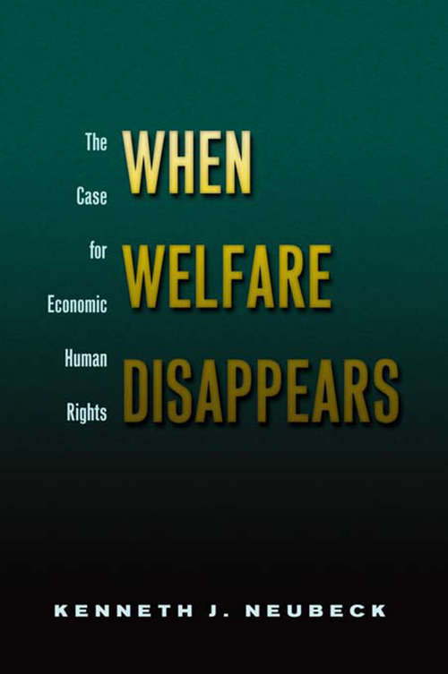 Book cover of When Welfare Disappears: The Case for Economic Human Rights