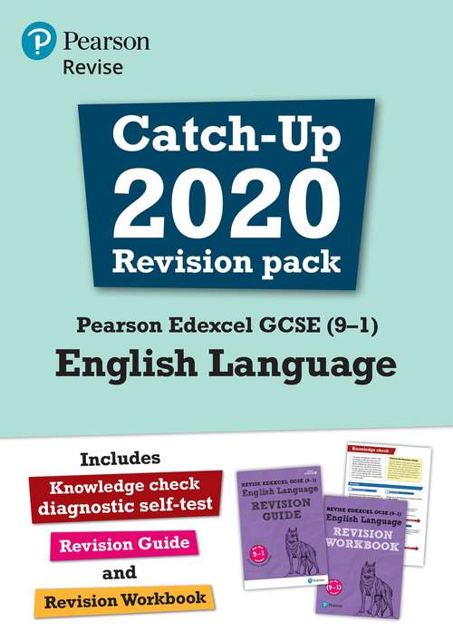 Book cover of Pearson Edexcel GCSE (9-1) English Language Catch Up Booklet (PDF) (REVISE Edexcel GCSE English 2015)