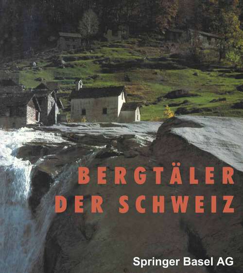 Book cover of Bergtäler der Schweiz (1986)
