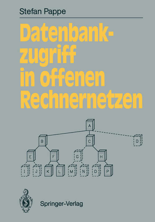 Book cover of Datenbankzugriff in offenen Rechnernetzen (1991) (Informationstechnik und Datenverarbeitung)