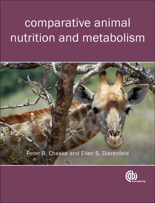 Book cover of Comparative Animal Nutrition and Metabolism (PDF)