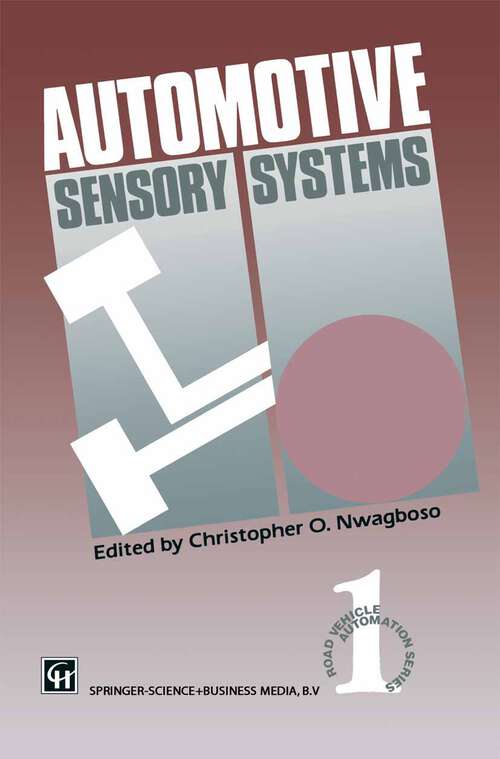 Book cover of Automotive Sensory Systems (1993)