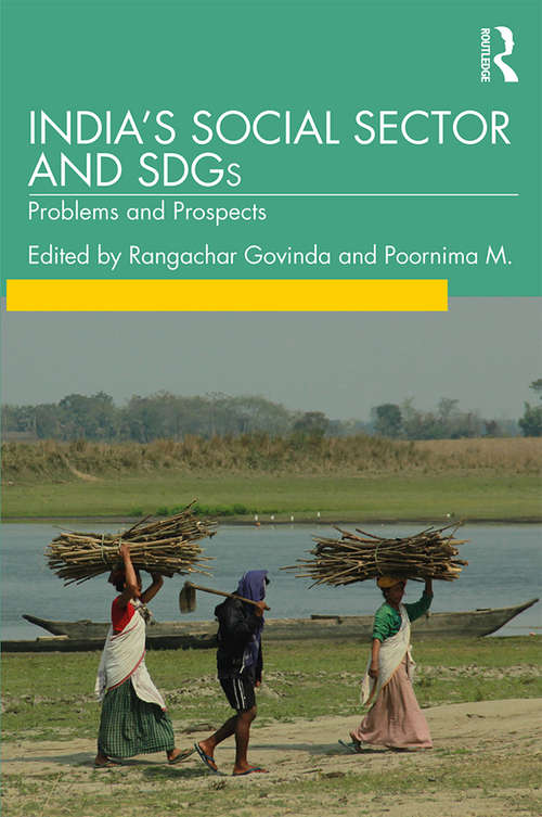 Book cover of India's Social Sector and SDGs: Problems and Prospects