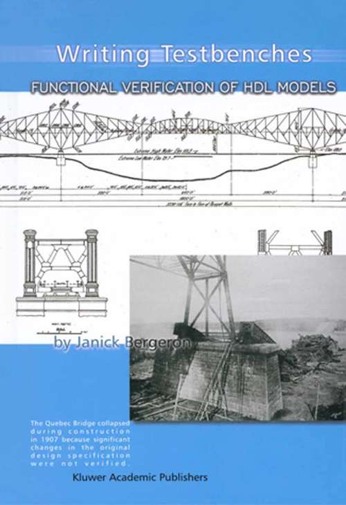 Book cover of Writing Testbenches: Functional Verification of HDL Models (2000)