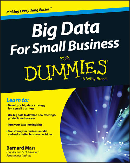 Book cover of Big Data For Small Business For Dummies