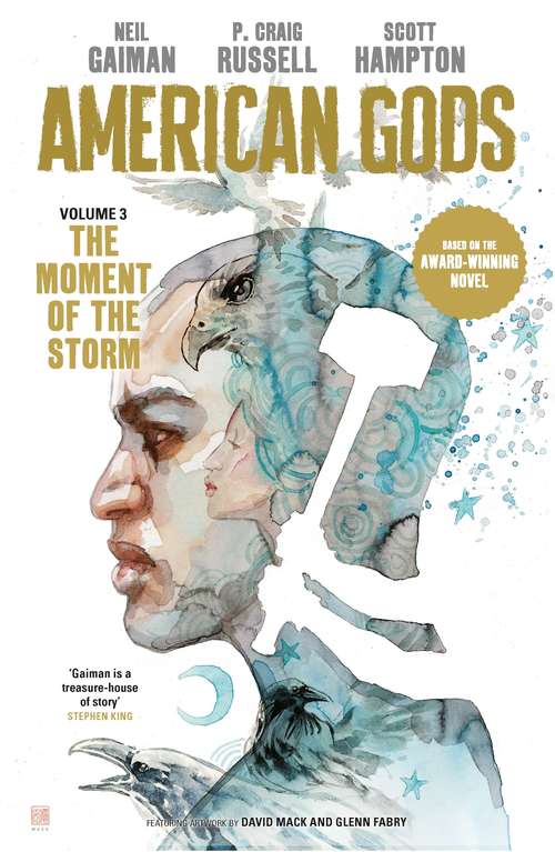 Book cover of American Gods: The Moment of the Storm