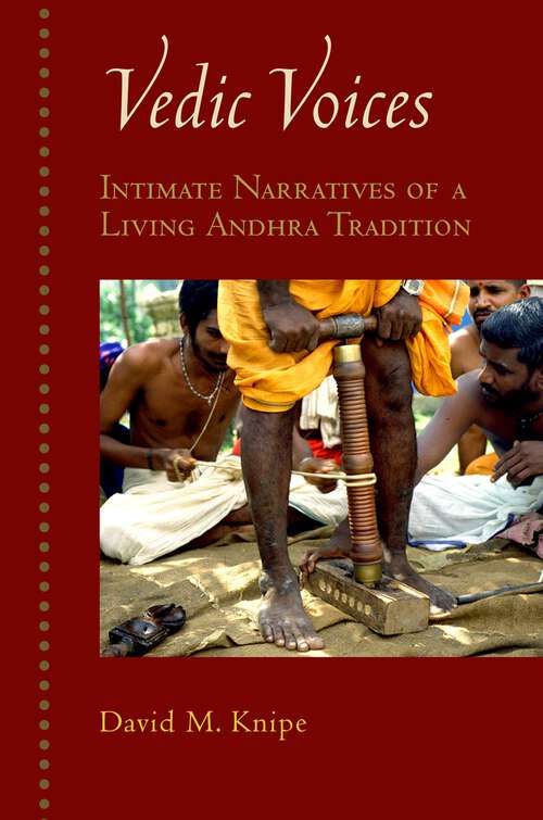 Book cover of Vedic Voices: Intimate Narratives of a Living Andhra Tradition