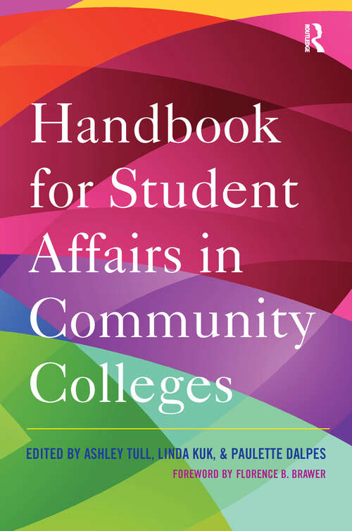 Book cover of Handbook for Student Affairs in Community Colleges