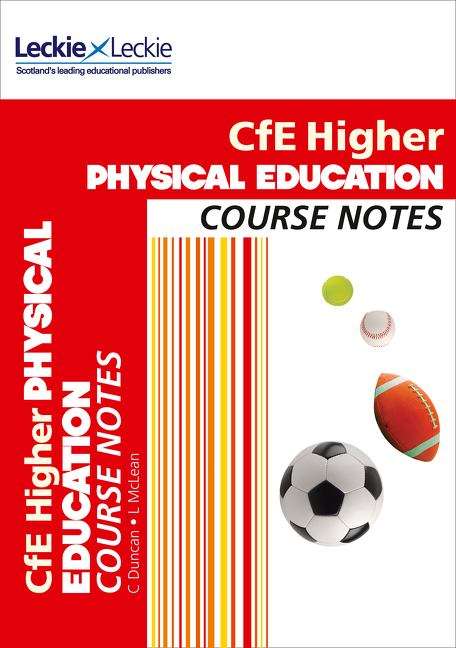 Book cover of CfE Higher Physical Education Course Notes (PDF)