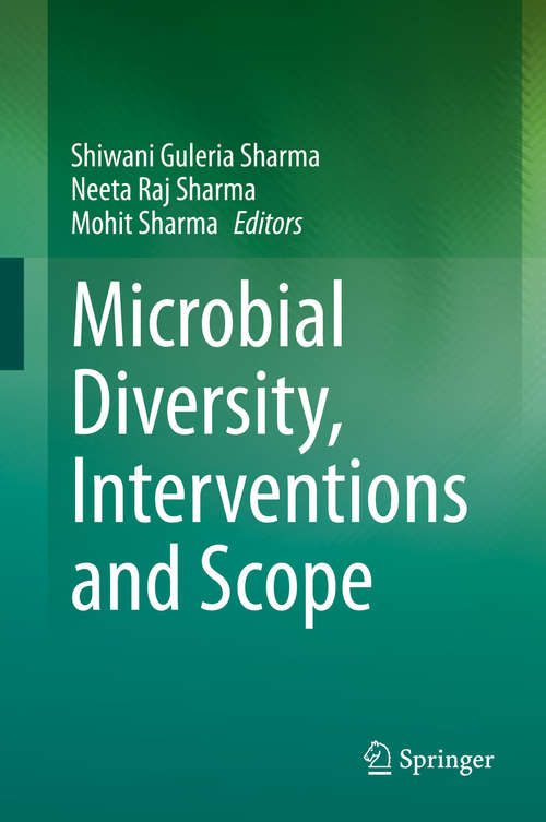 Book cover of Microbial Diversity, Interventions and Scope (1st ed. 2020)
