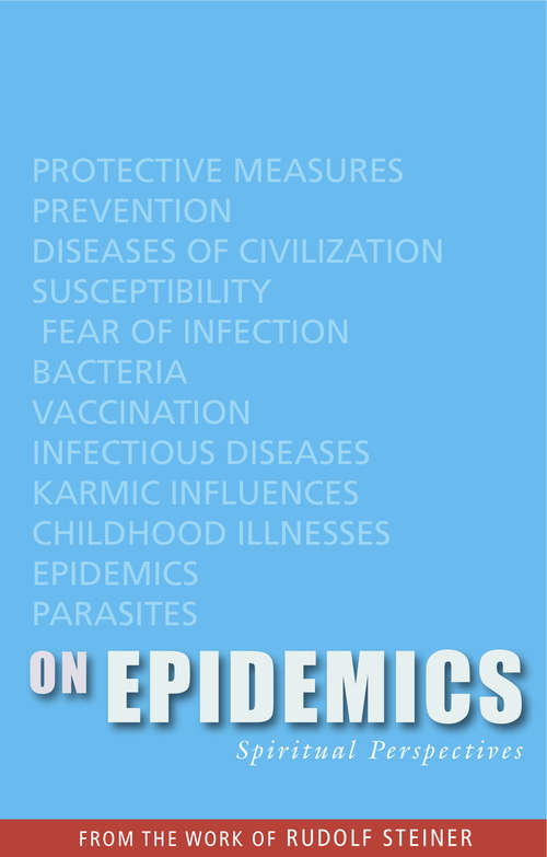 Book cover of On Epidemics: Spiritual Perspectives