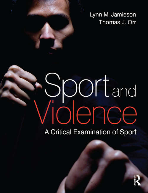 Book cover of Sport and Violence