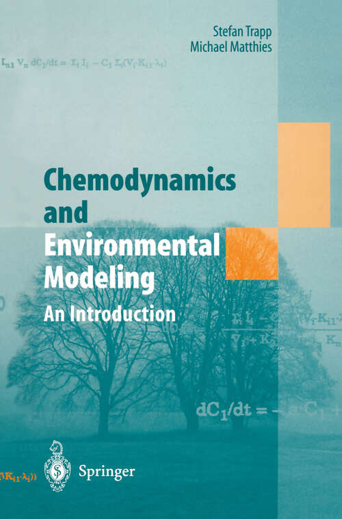 Book cover of Chemodynamics and Environmental Modeling: An Introduction (1998)