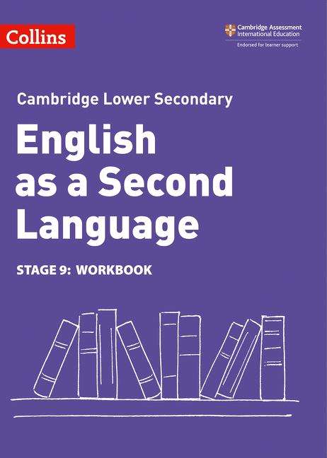 Book cover of Collins Cambridge Lower Secondary English As A Second Language Workbook: Stage 9 (2) (PDF)