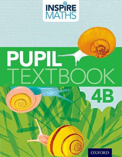 Book cover of Inspire Maths Pupil Textbook 4B