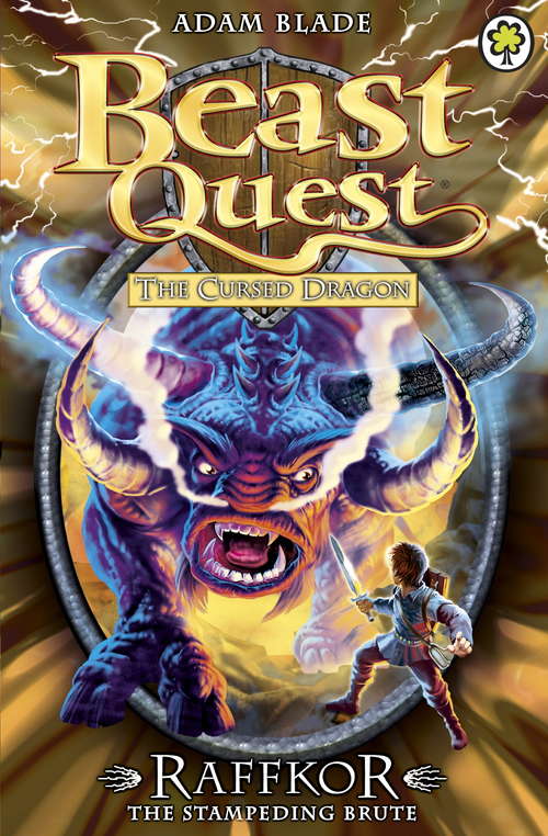 Book cover of Raffkor the Stampeding Brute: Series 14 Book 1 (Beast Quest #79)