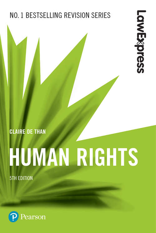 Book cover of Law Express: Human Rights (5) (Law Express)