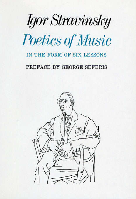 Book cover of Poetics of Music in the Form of Six Lessons (Charles Eliot Norton Lectures (hup) Ser. #2003)