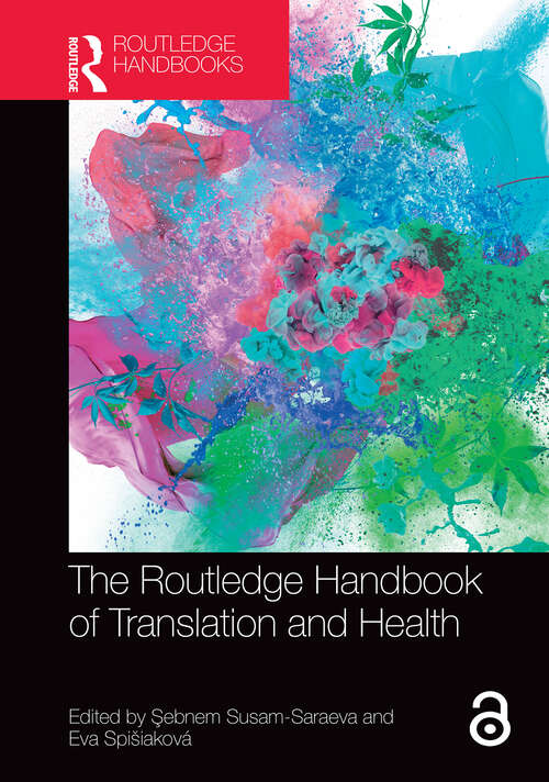 Book cover of The Routledge Handbook of Translation and Health (Routledge Handbooks in Translation and Interpreting Studies)