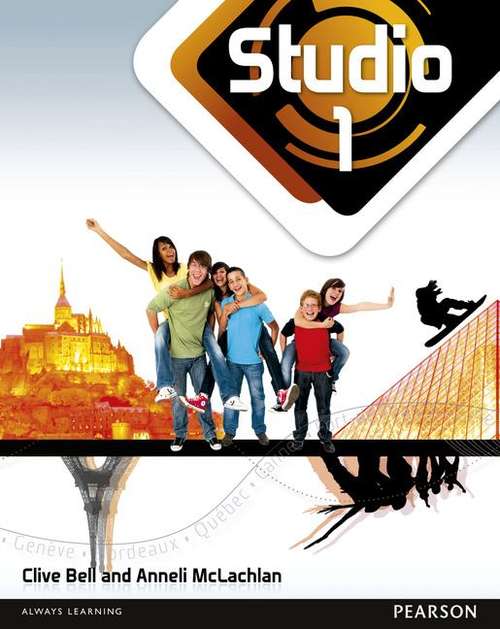 Book cover of 11-14 French: Studio 1 Pupil Book (PDF)