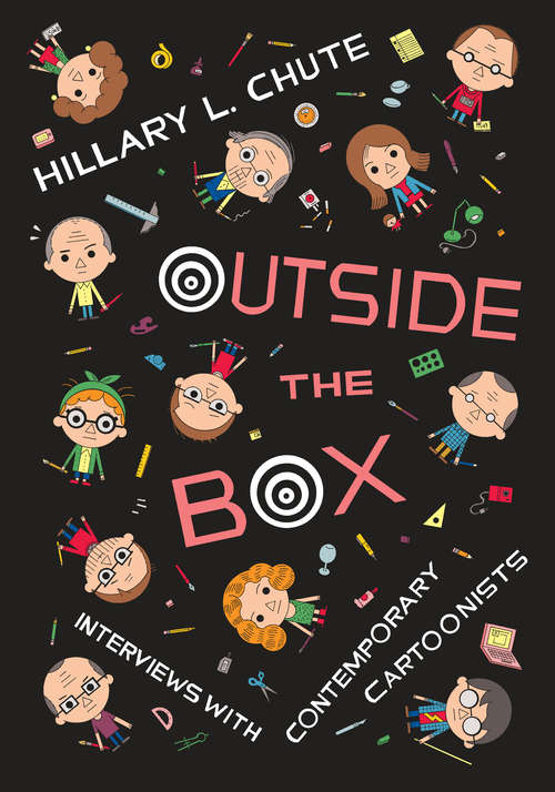 Book cover of Outside the Box: Interviews with Contemporary Cartoonists