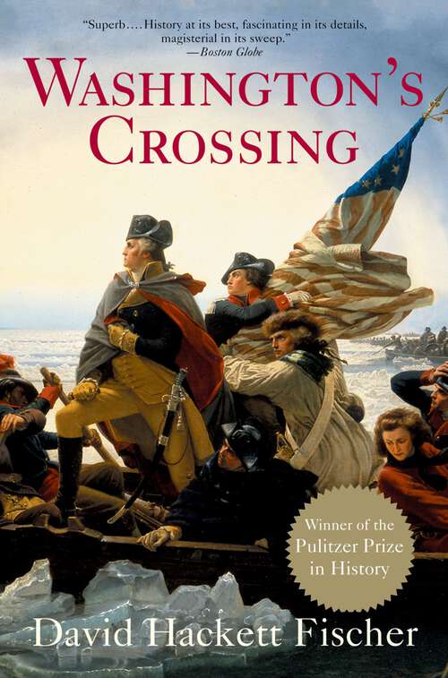 Book cover of Washington's Crossing (Pivotal Moments in American History)