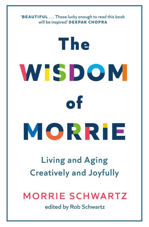 Book cover of The Wisdom of Morrie