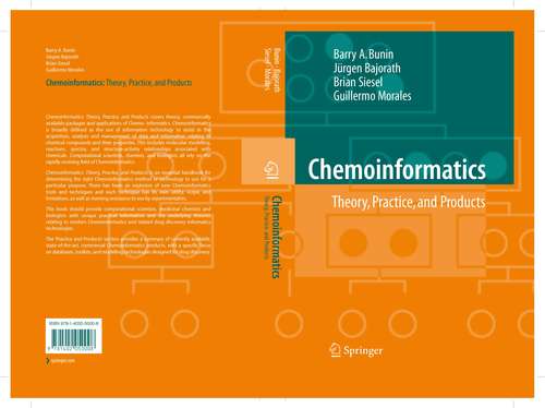 Book cover of Chemoinformatics: Theory, Practice, & Products (2007)