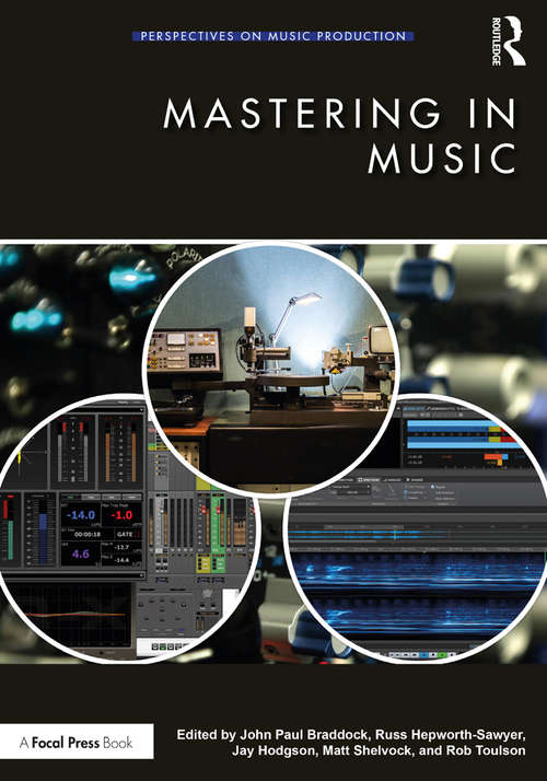 Book cover of Mastering in Music (Perspectives on Music Production)