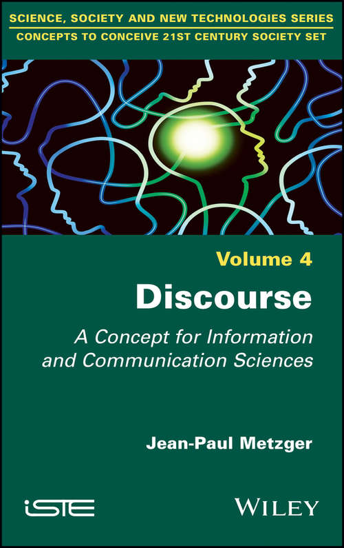 Book cover of Discourse: A Concept for Information and Communication Sciences