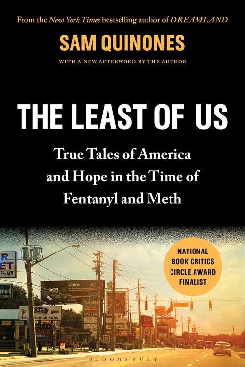 Book cover of The Least of Us: True Tales of America and Hope in the Time of Fentanyl and Meth